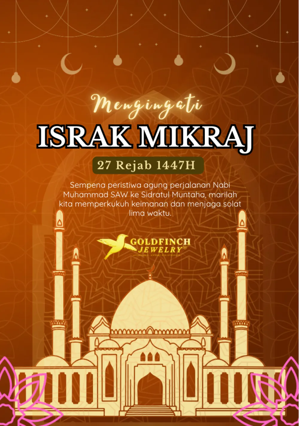 COMMEMORATING ISRA’ and MI'RAJ