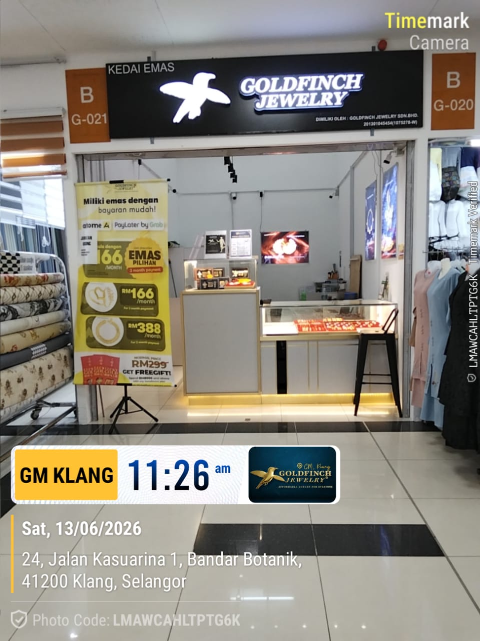 Goldfinch Jewelry GM Klang outlet