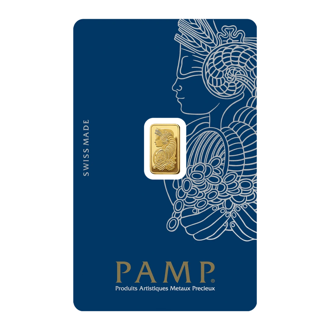 LADY FORTUNA™ GOLD MINTED BAR (1g)
