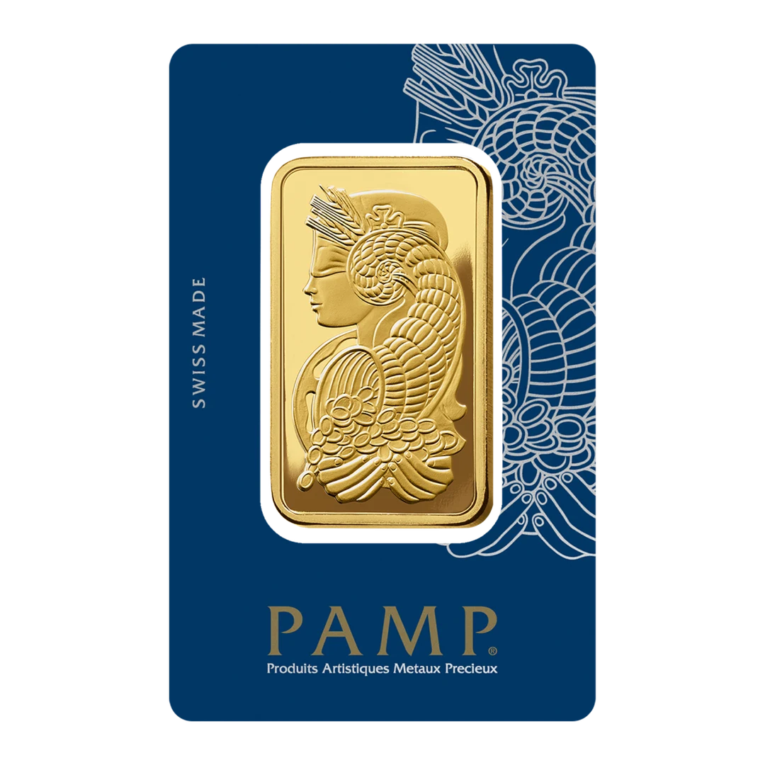 LADY FORTUNA™ GOLD MINTED BAR (50g)