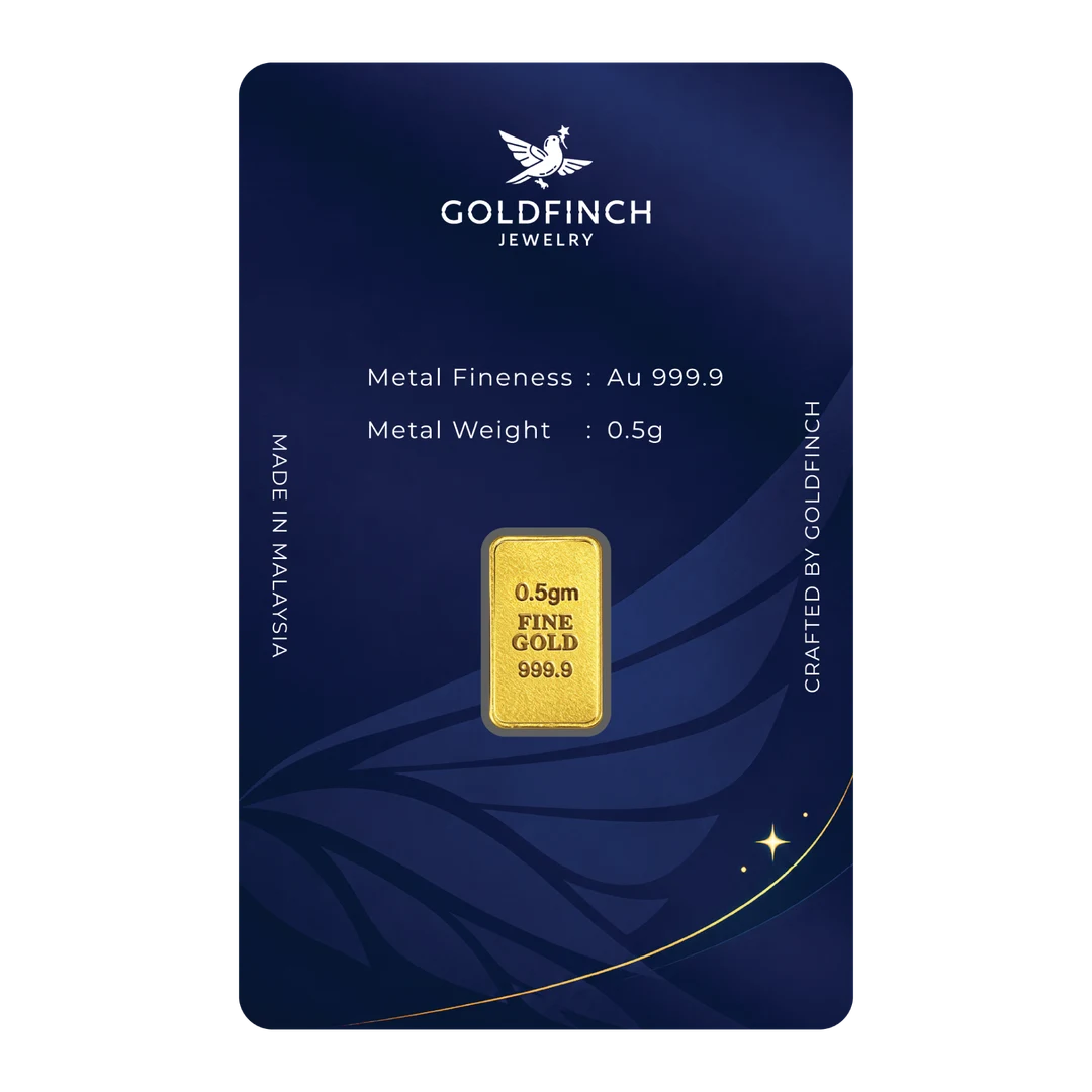 THE GOLDFINCH GOLD BAR (0.5g) back