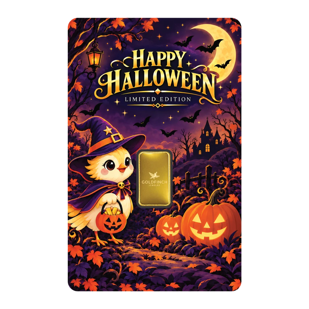 HALLOWEEN GOLD BAR (1g）