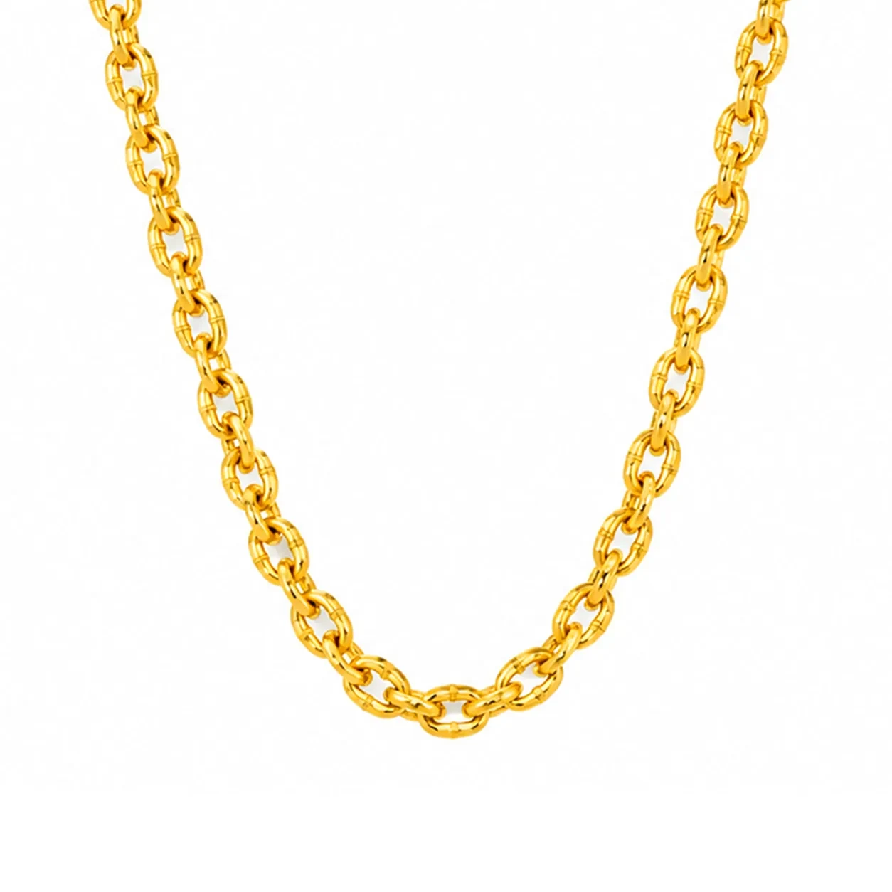 Sauh Necklace — rantai emas 916