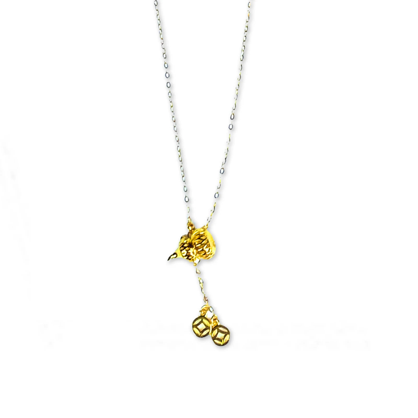 Fashion Necklace — 916 gold necklace