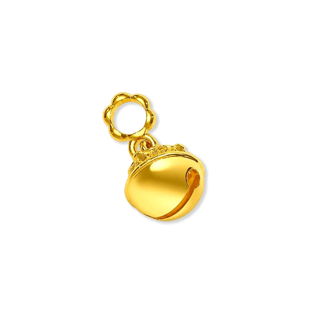 Bell Design Pendant — 916 gold pendant