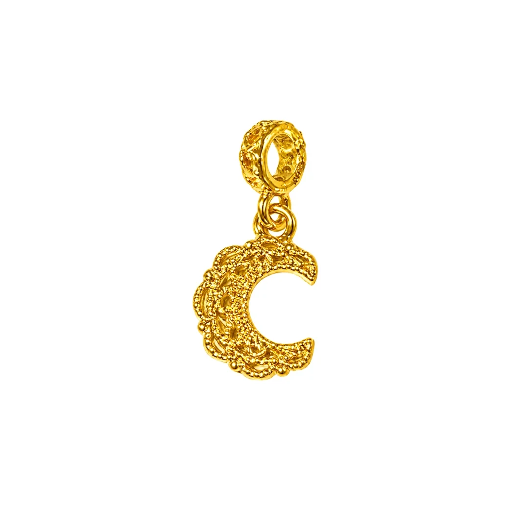 Letter C Pendant — 916 gold pendant