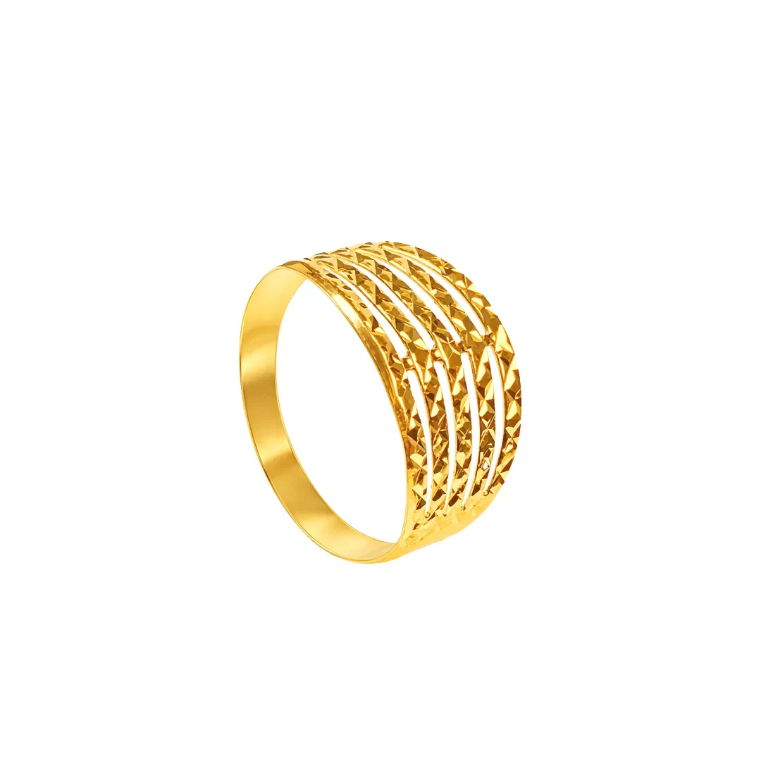 KLCC 5 Layers — 916 gold ring