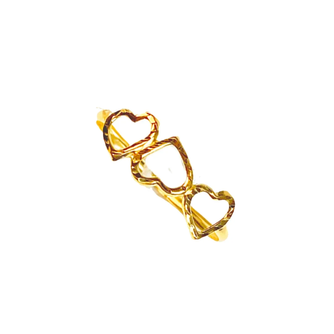 GOLDFINCH | Ring with "Love" Design 916 - R00287 — 916 gold ring